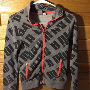Zip up sweatshirt